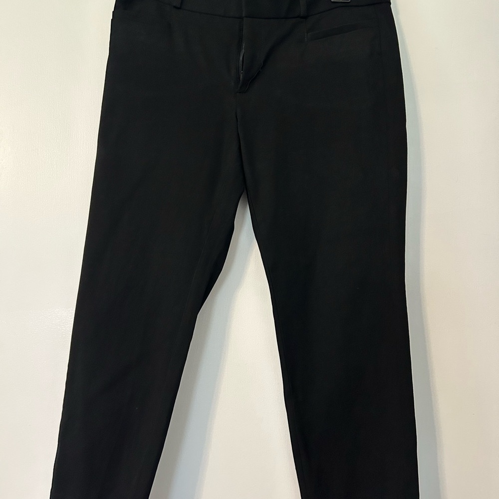 Banana Republic Black Sloan Crop Pants Petite 6P